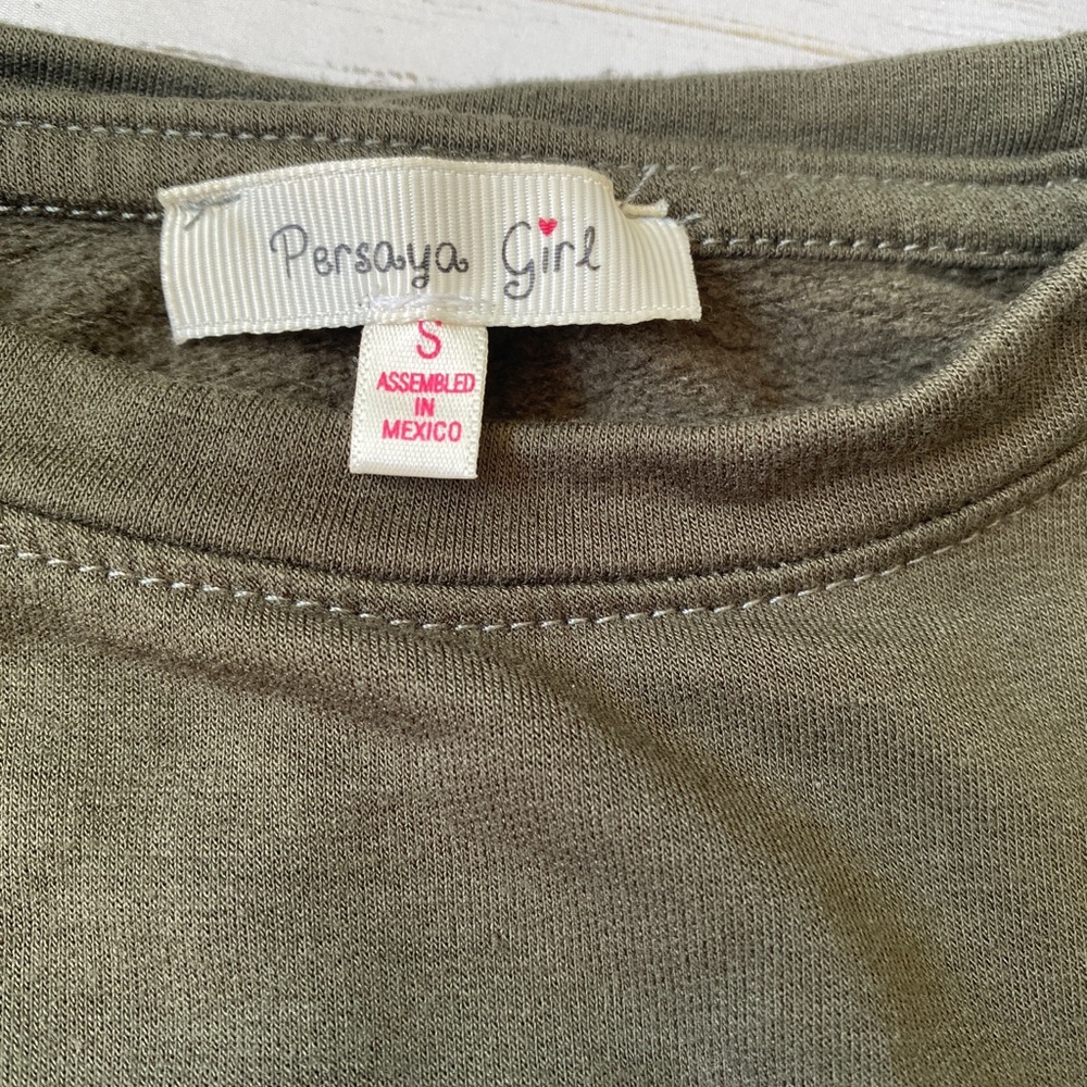 Girls Cold-Shoulder Sweater - Picture 3 of 3